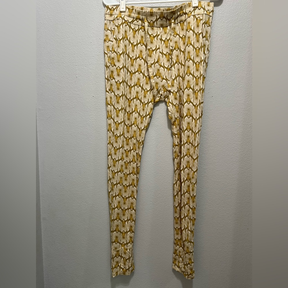 Kate Quinn size medium m art deco lounge yoga pants